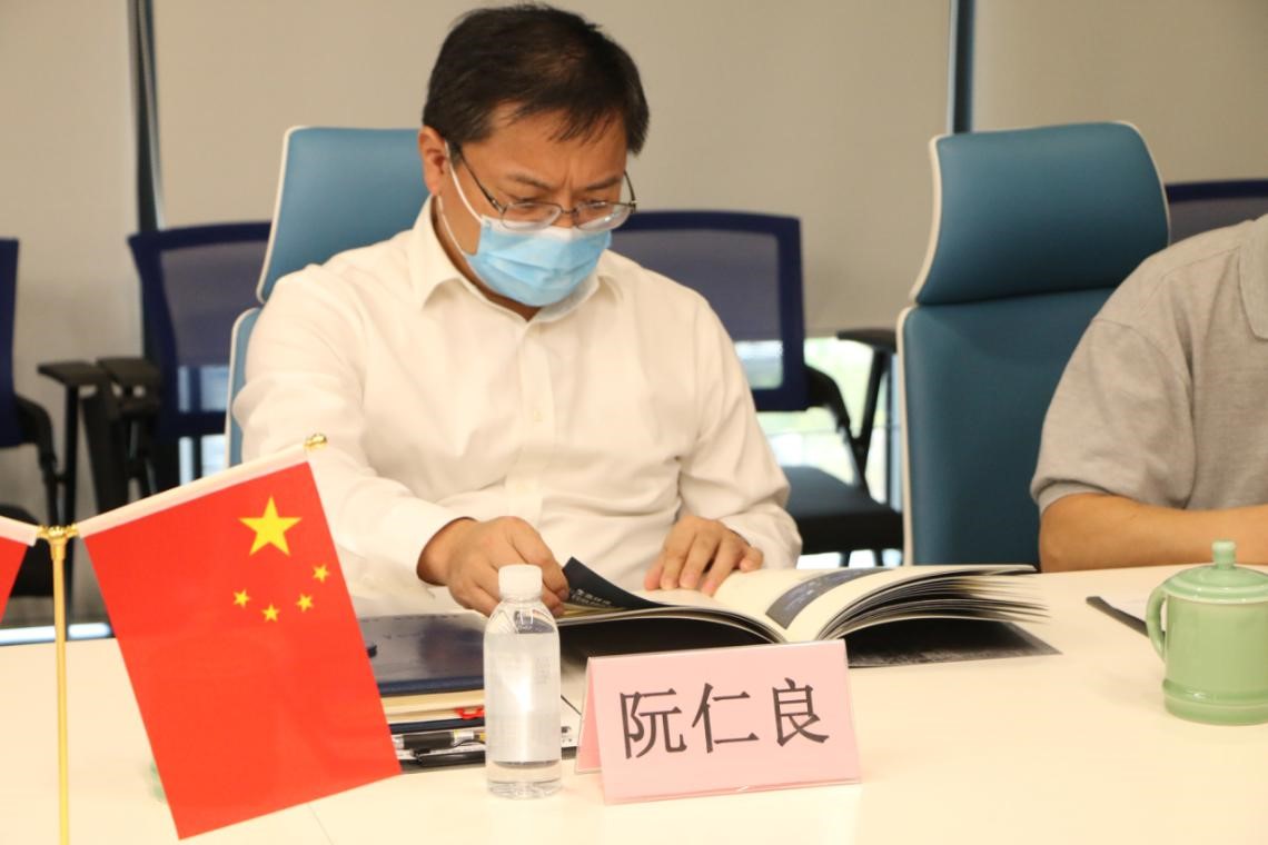 上海市水务局副局长阮仁良一行莅临普适导航调研指导(图2)